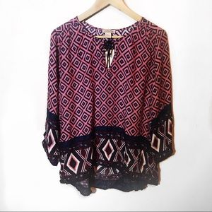Lucky Brand Peasant Top